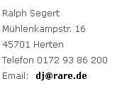 Kontaktdaten - Phone 0 1 7 2 9 3 8 6 2 00